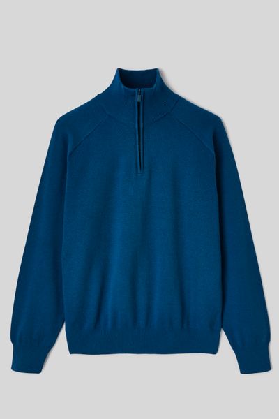 Pull col montant zipp&eacute;