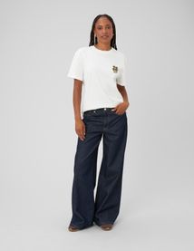 T-shirt imprim&eacute; devant / dos