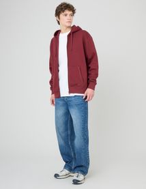 Sweat zippé à capuche