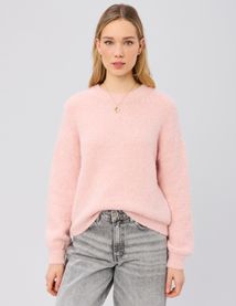 Pull col rond uni