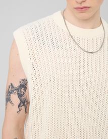 Pull maille fantaisie