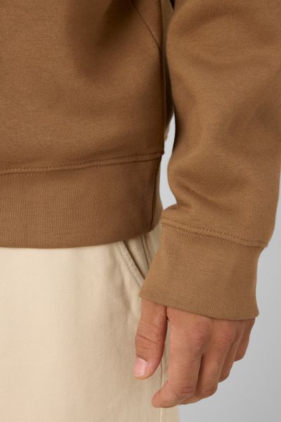 Sweat col polo zipp&eacute;
