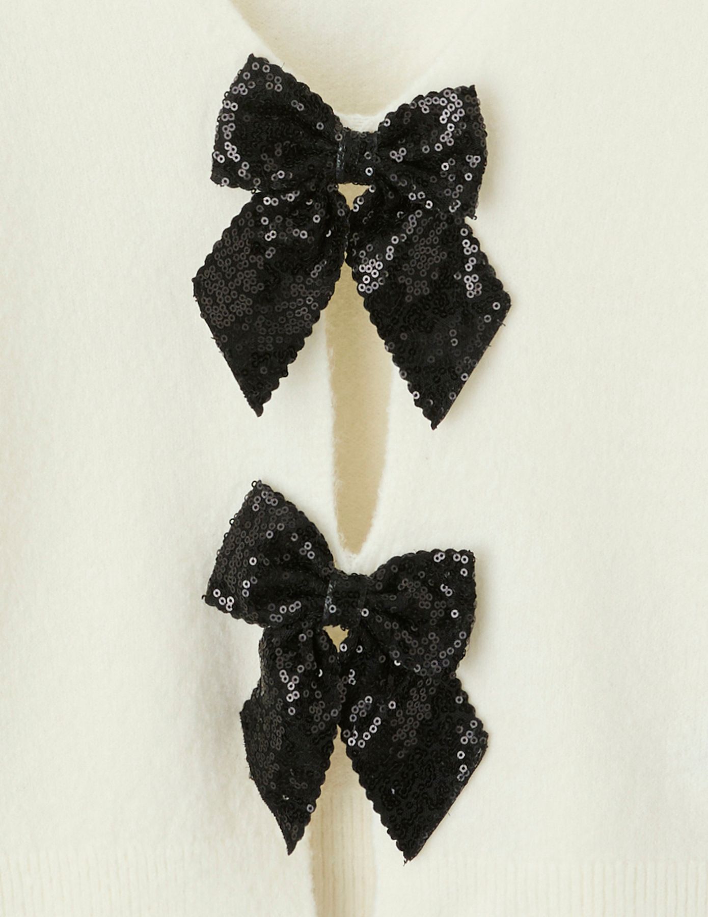 Gilet noeuds sequins