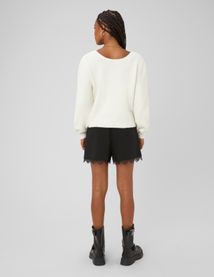 Gilet noeuds sequins