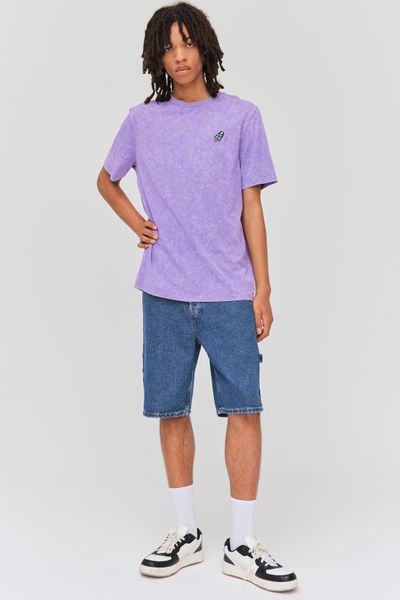 Bermuda denim charpentier