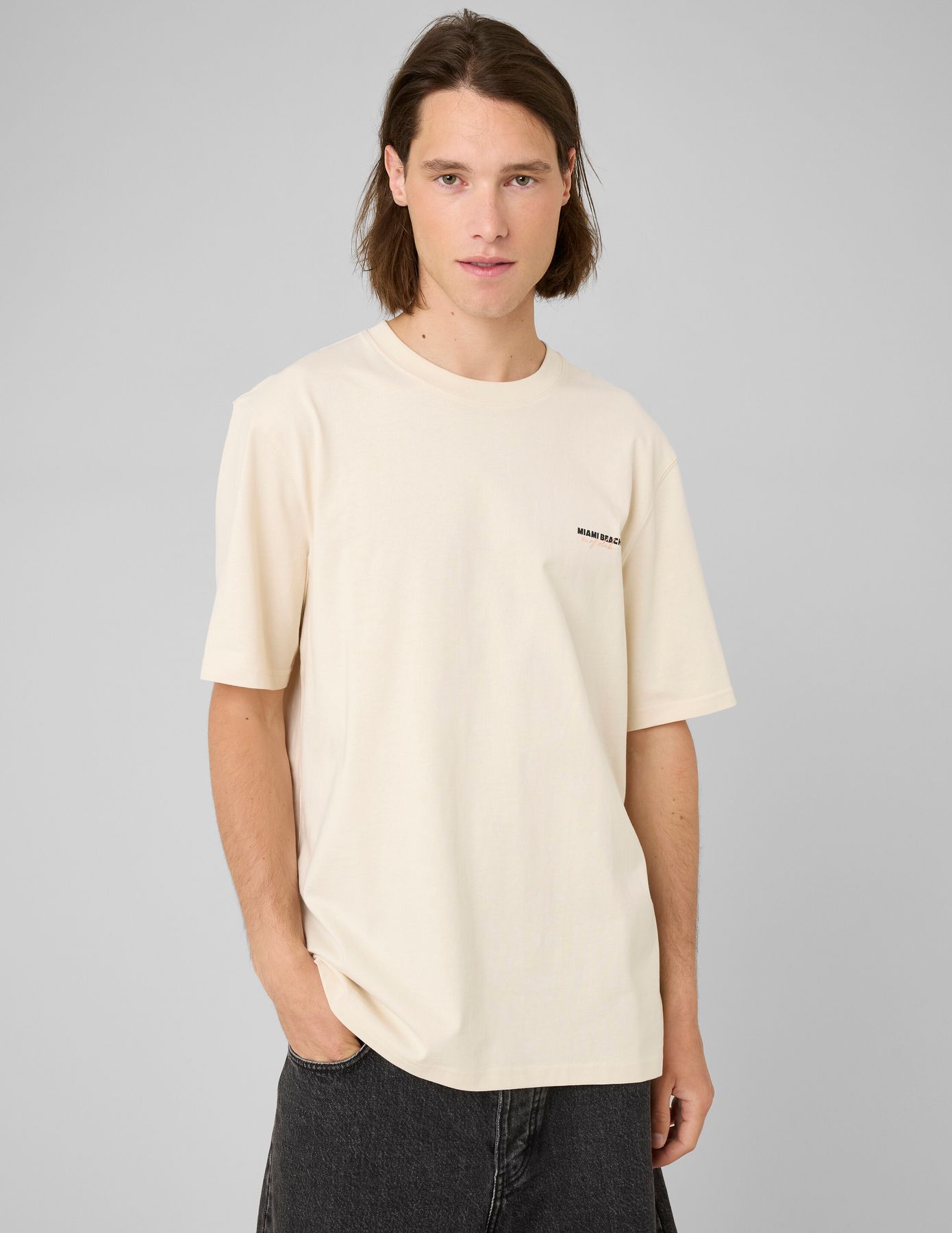 T-shirt imprim&eacute; devant/dos