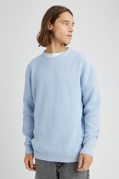 Pull maille chenille