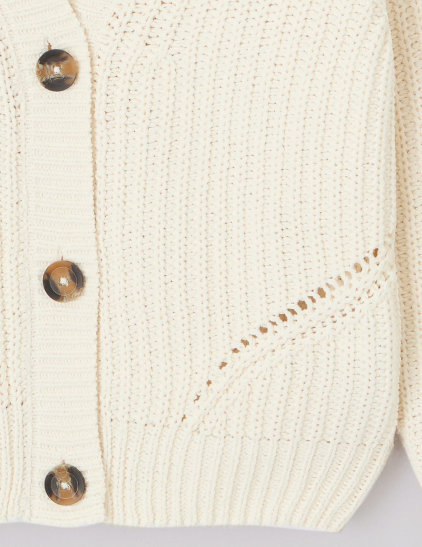 Gilet maille chenille