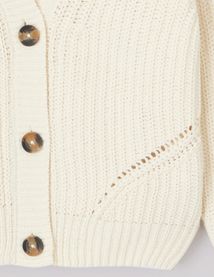 Gilet maille chenille