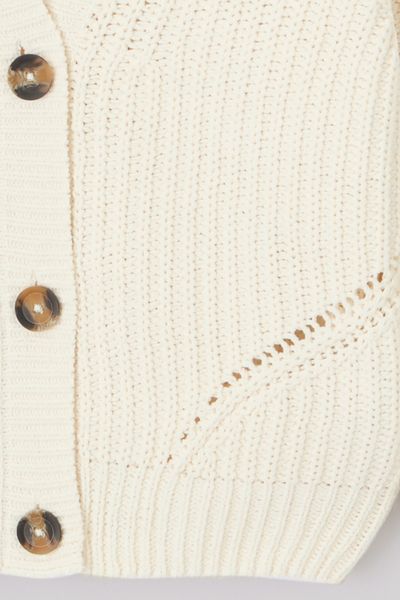 Gilet maille chenille