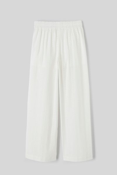 Pantalon fluide ajouré