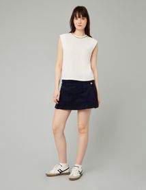 Top sans manches avec détail chaîne