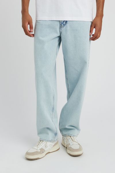 Jean loose bleach