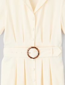 Robe tailleur en twill