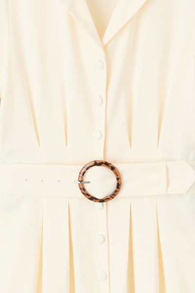 Robe tailleur en twill