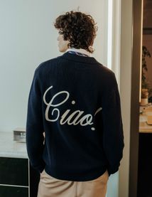 Gilet zipp&eacute; broderie devant/dos