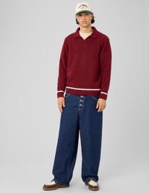 Pull col polo liseret
