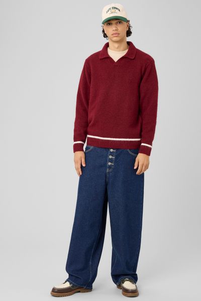Pull col polo liseret