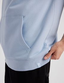 Sweat sans manches à capuche