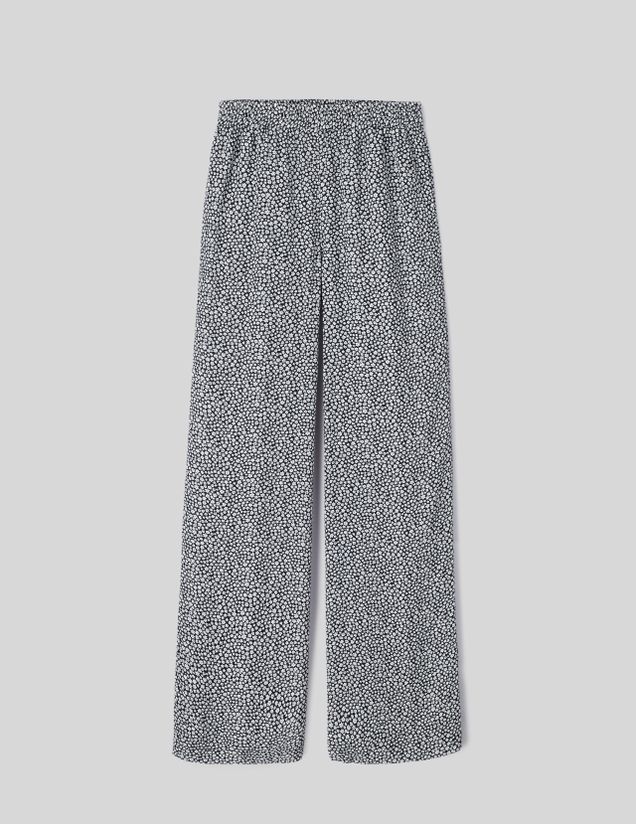 Pantalon fluide imprimé