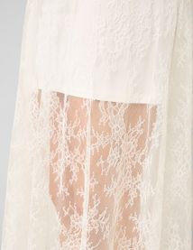 Jupe longue en dentelle