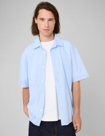 Chemise manches courtes ray&eacute;es