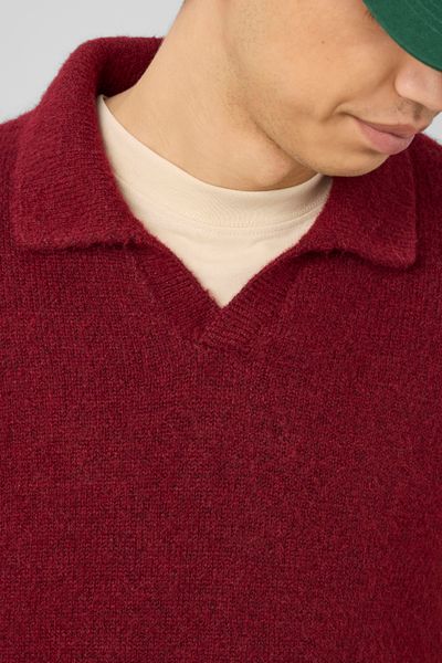 Pull col polo liseret