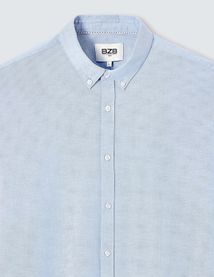 Chemise unie ajustée