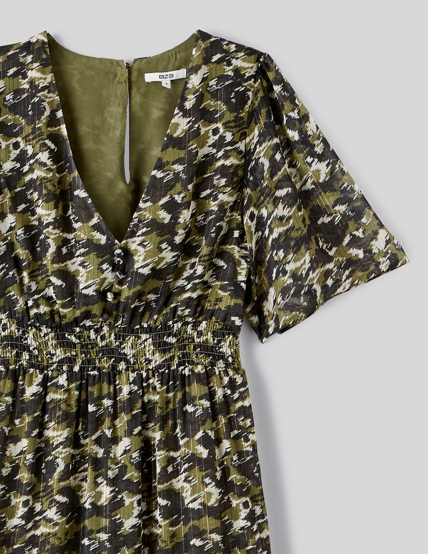 Robe longue imprimée