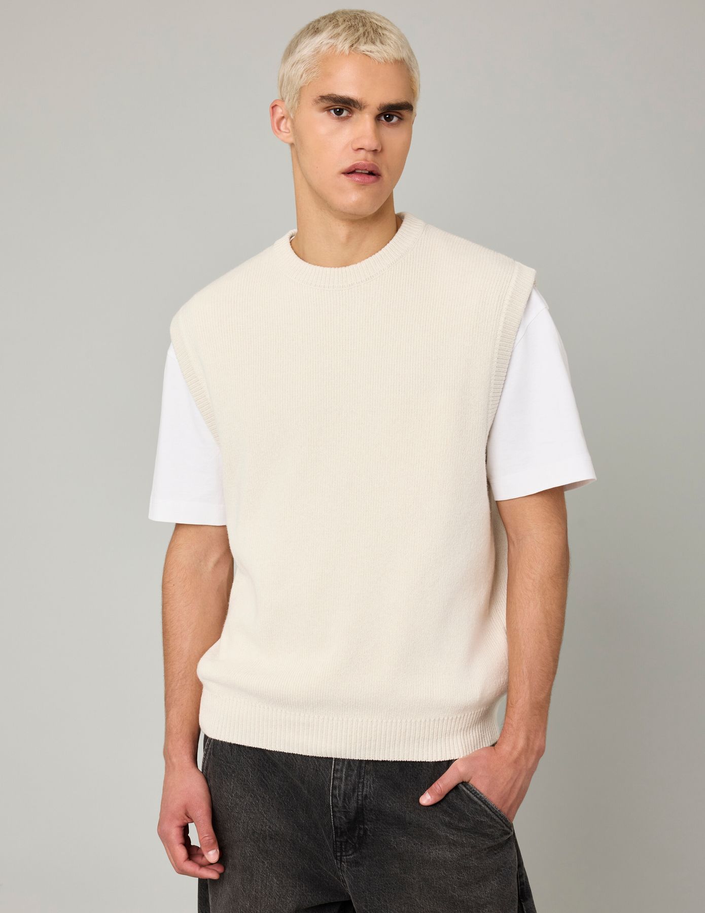 Pull sans manche