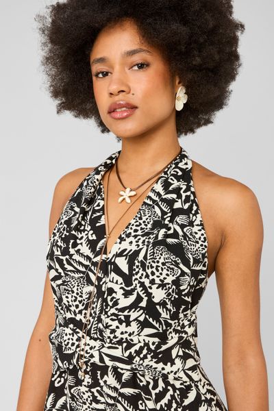 Combinaison imprim&eacute;e en lyocell