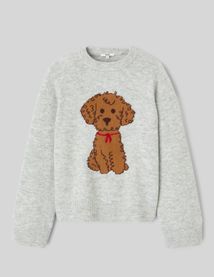 Pull motif chien