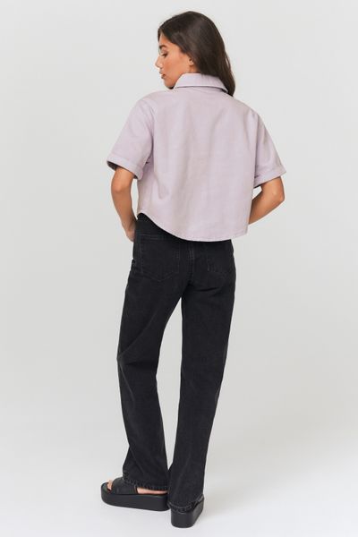 Veste en jean manches courtes