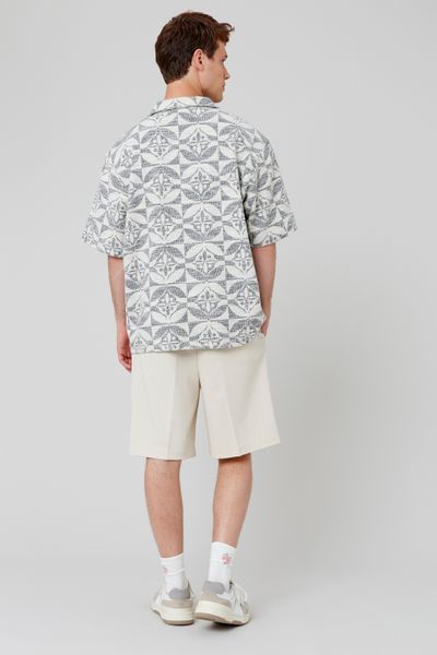 Chemisette en maille Jacquard