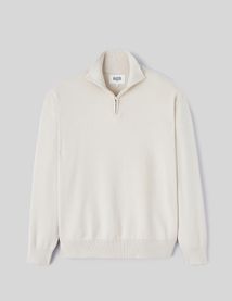 Pull col montant zippé