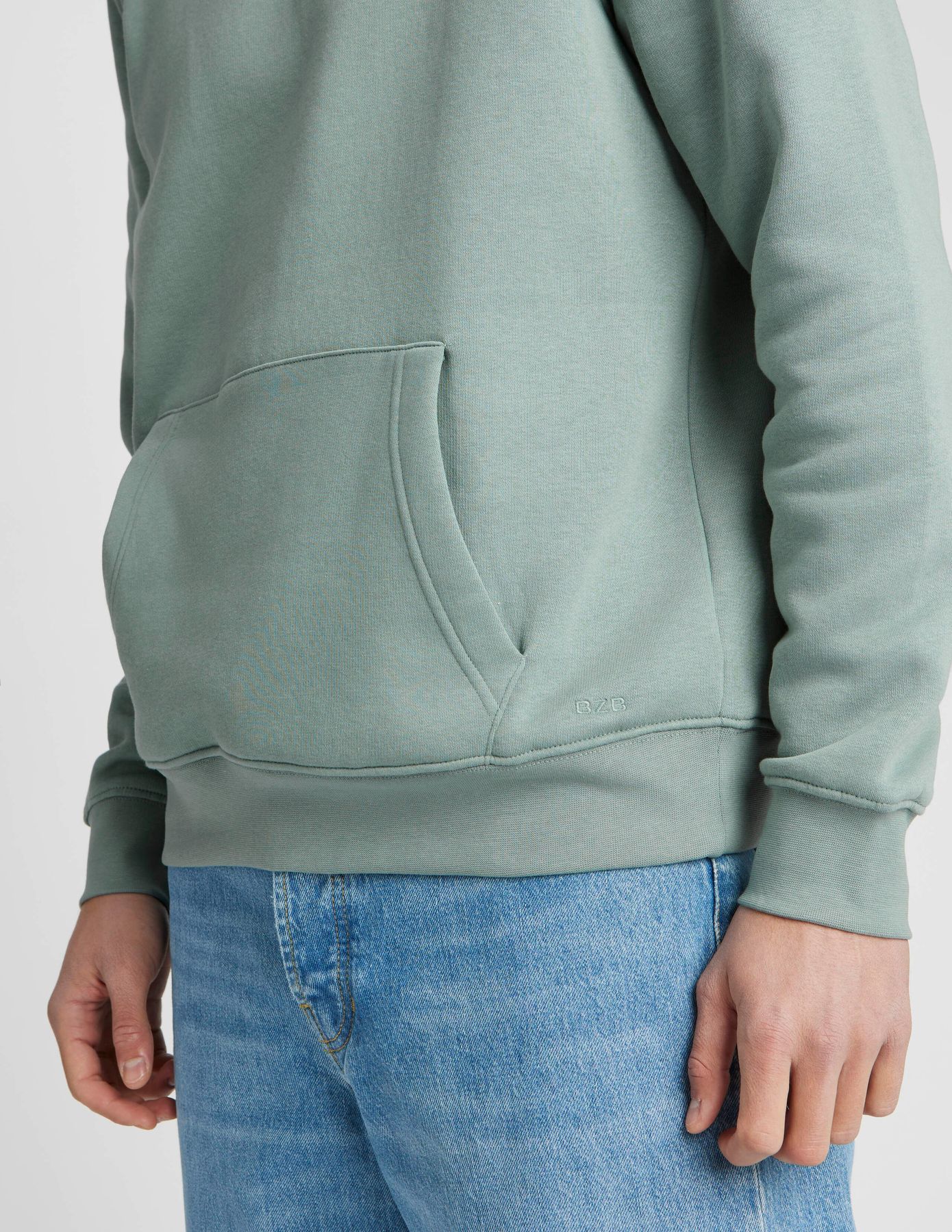 Sweat basique à capuche