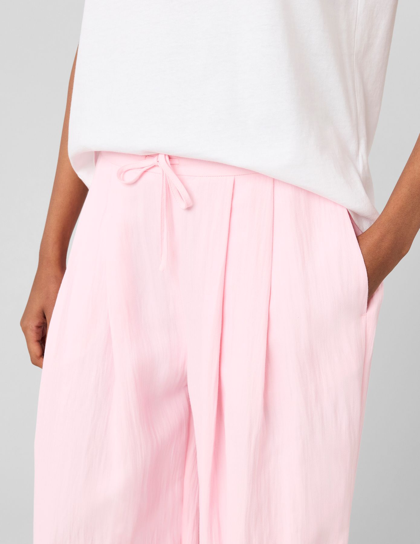 Pantalon fluide &agrave; pince