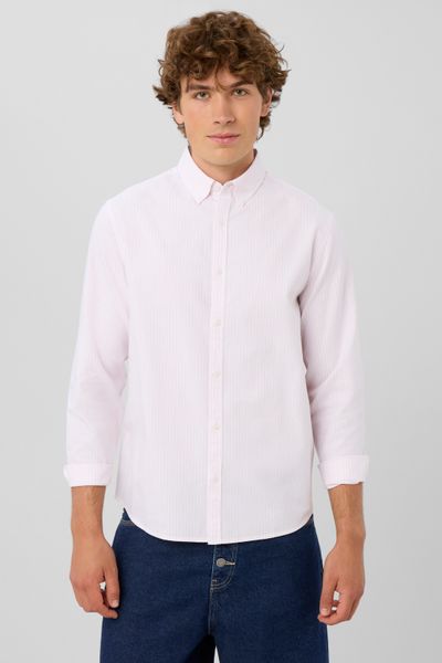 Chemise oxford ray&eacute;e