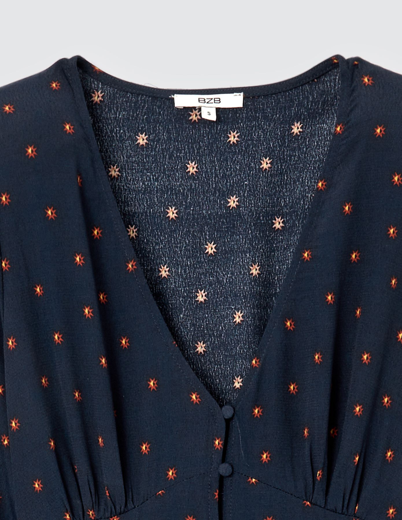 Robe longue imprimée