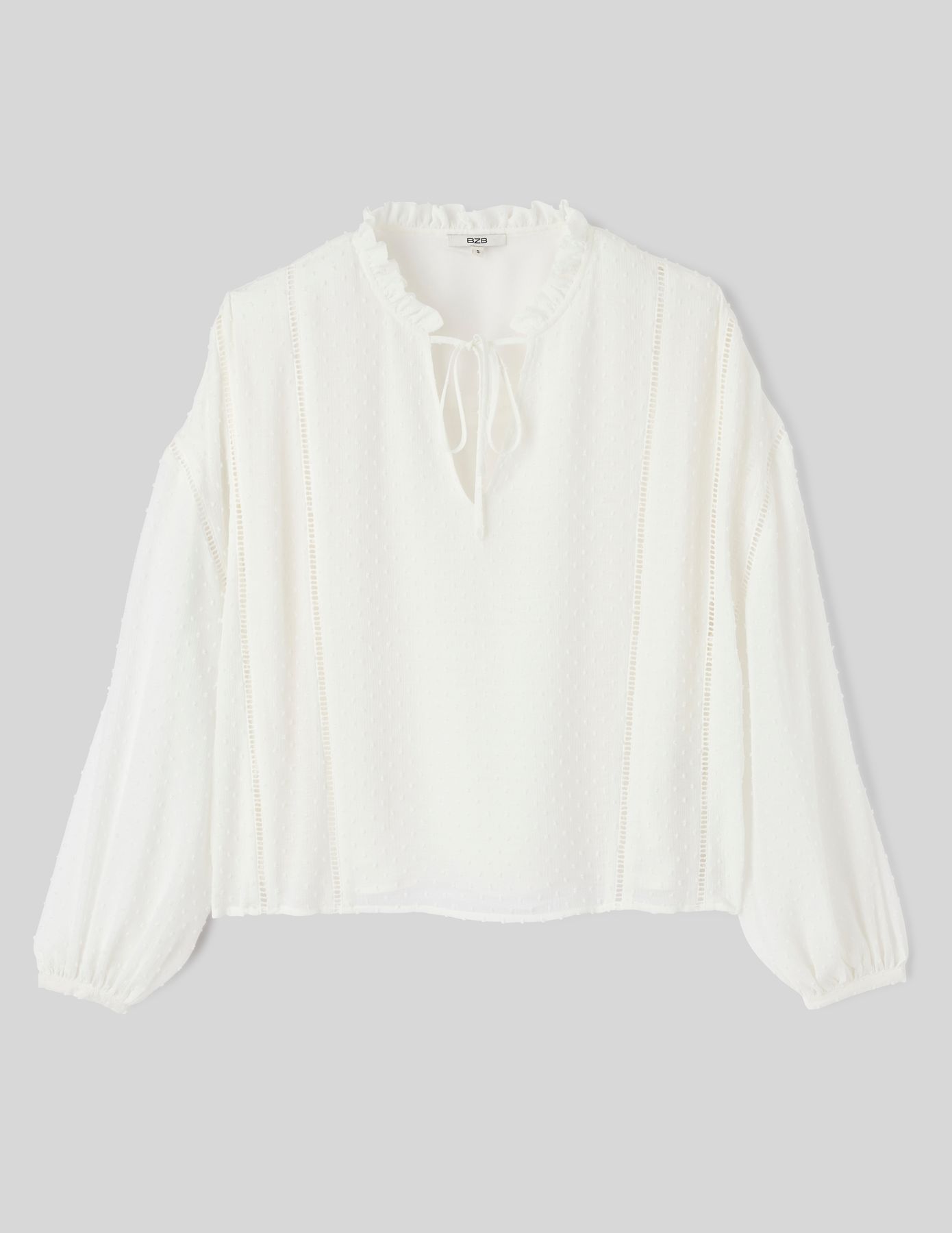 Blouse en plumetis