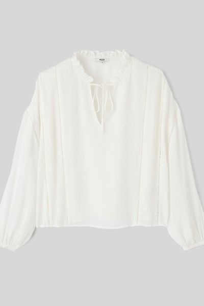 Blouse en plumetis