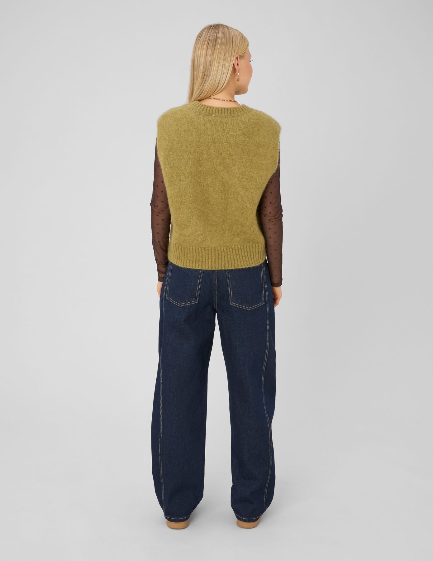 Pull sans manche premium
