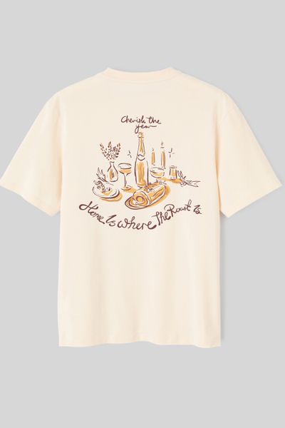 T-shirt imprimé devant/dos