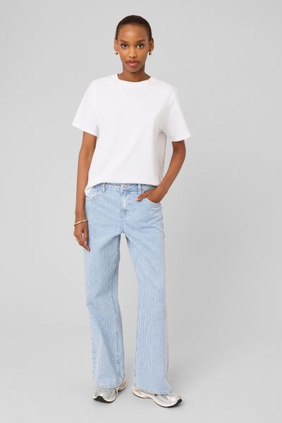 Jean baggy ray&eacute;