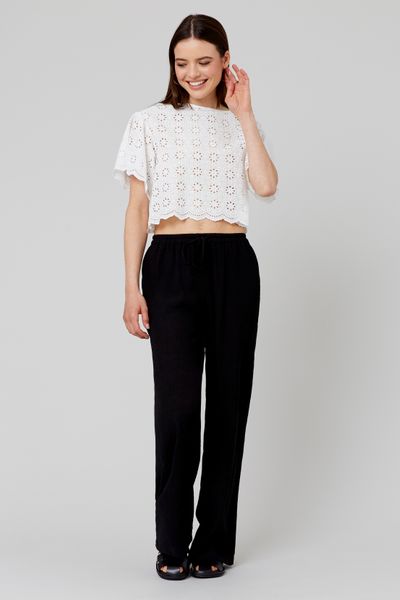 Blouse en broderie anglaise