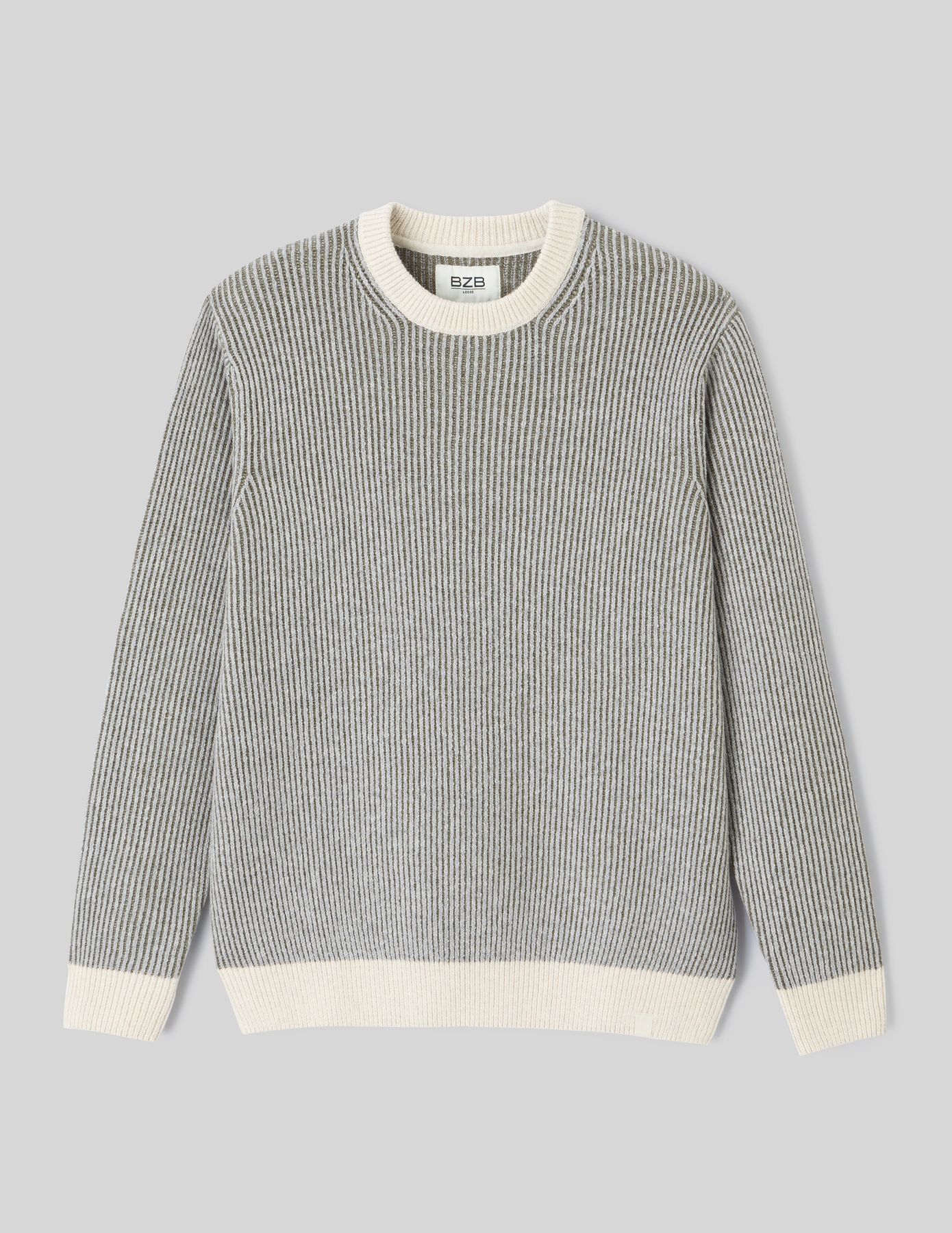 Pull bicolore