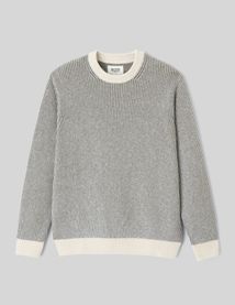 Pull bicolore