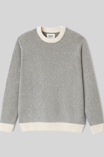 Pull bicolore