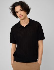 Polo mati&egrave;re fantaisie