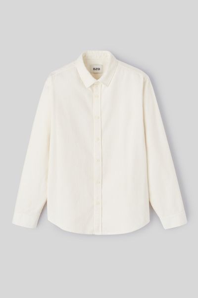 Chemise droite en velours